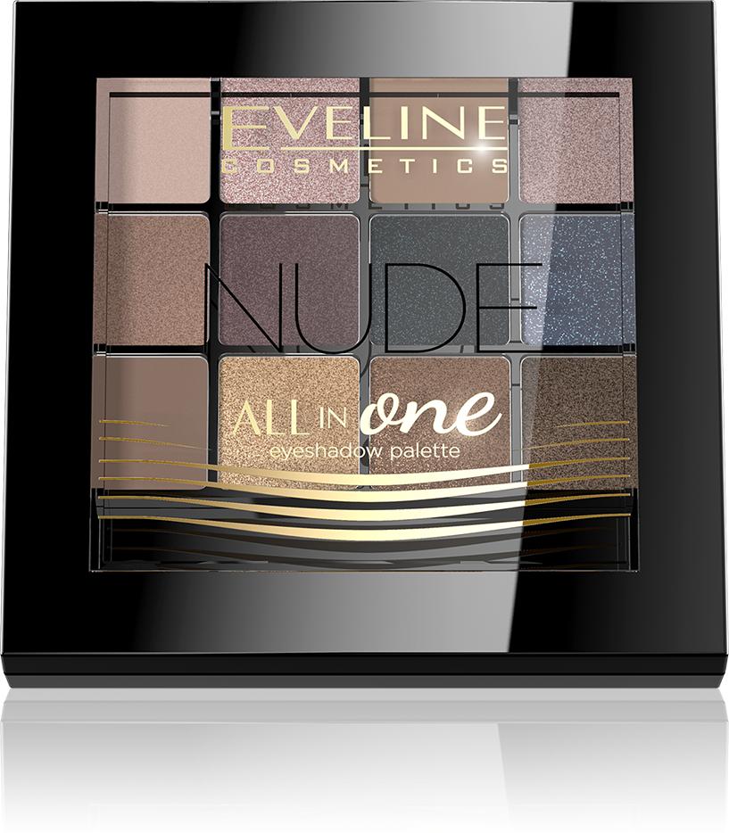 Paleta Sombras Nude All in One Eveline