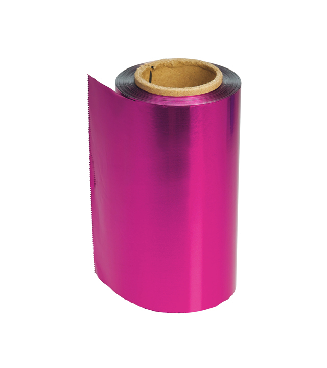 Papel Aluminio Fucsia 12cm Sibel