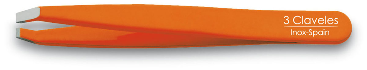 Pinza Cejas Sesgada/Cangrejo 9cm 3 Claveles