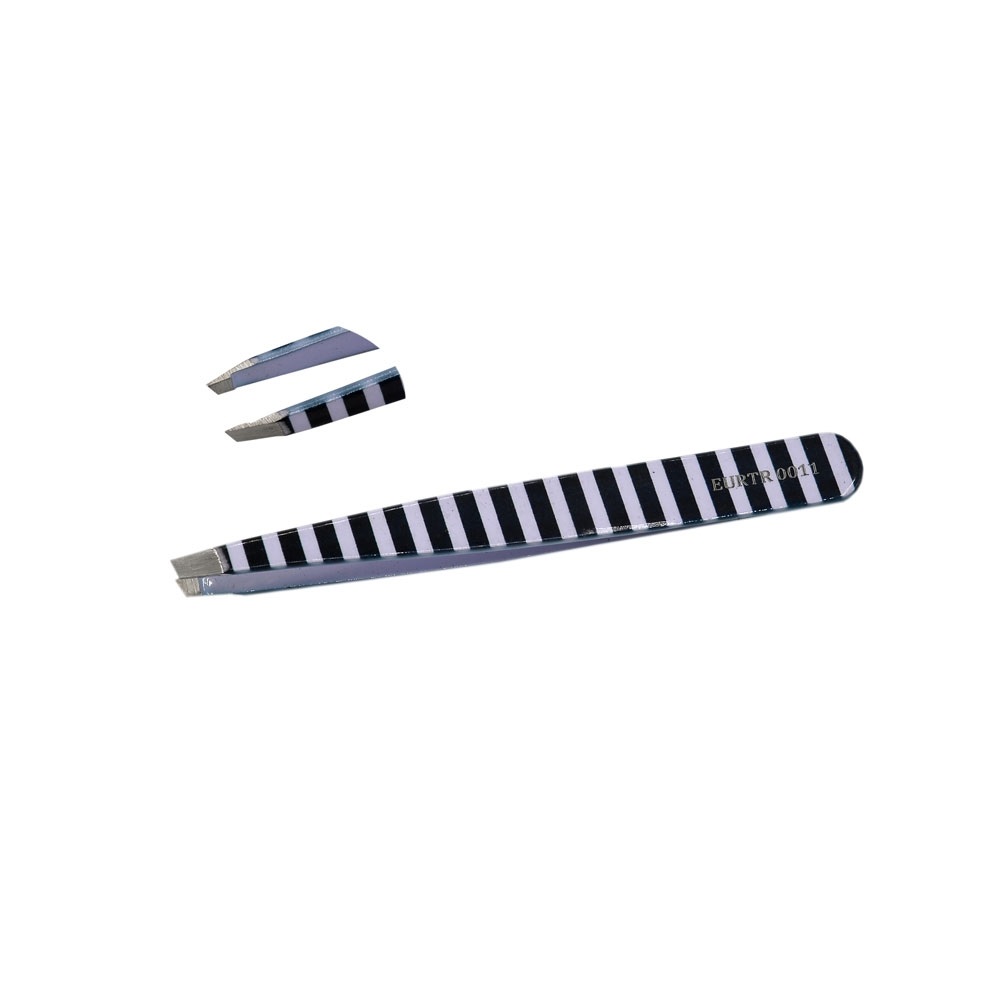 Pinza Decorada Rayas Negras Cooperedo