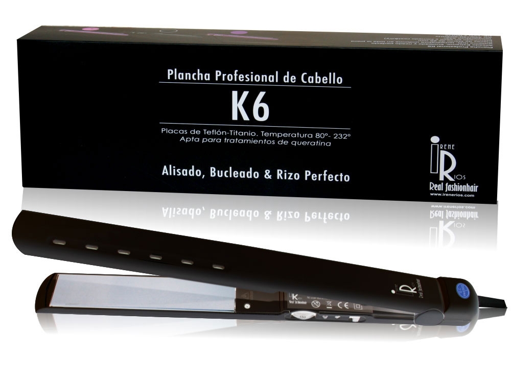 Plancha K6 IR Negra