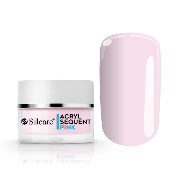 Polvo Acrilico Rosa 36gr Sequent