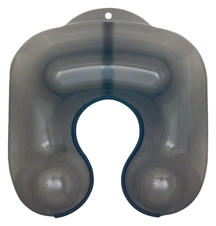 Protector Cuello Plástico Ribete 33*36 Negro Eurostil