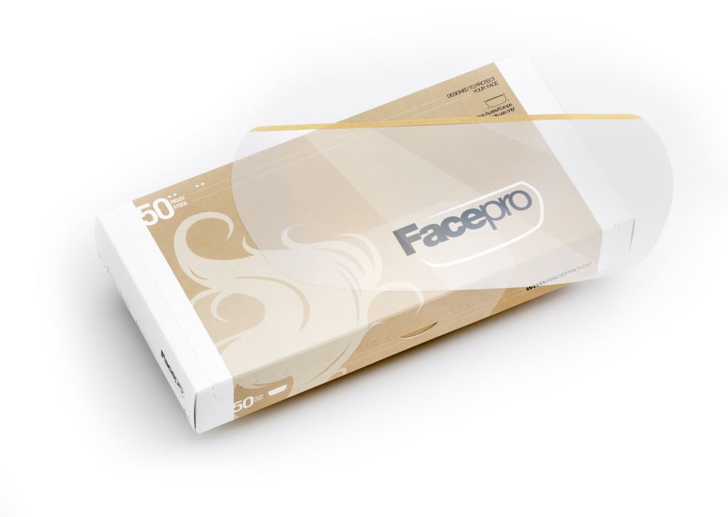 Protector Facial 50uni Facepro