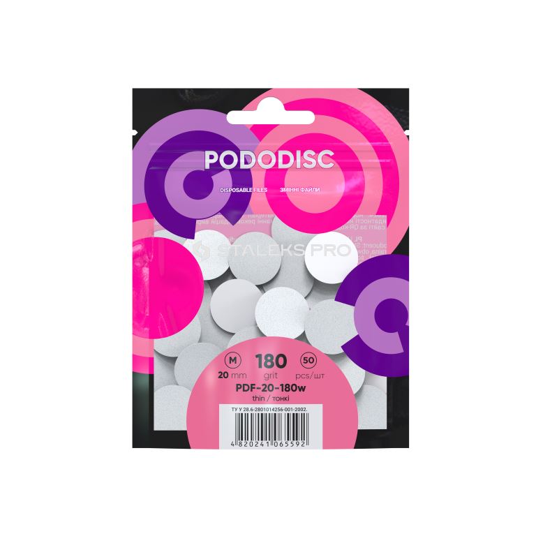 Recambio Pododisc 180Grit M|20mm 50uni Staleks Pro