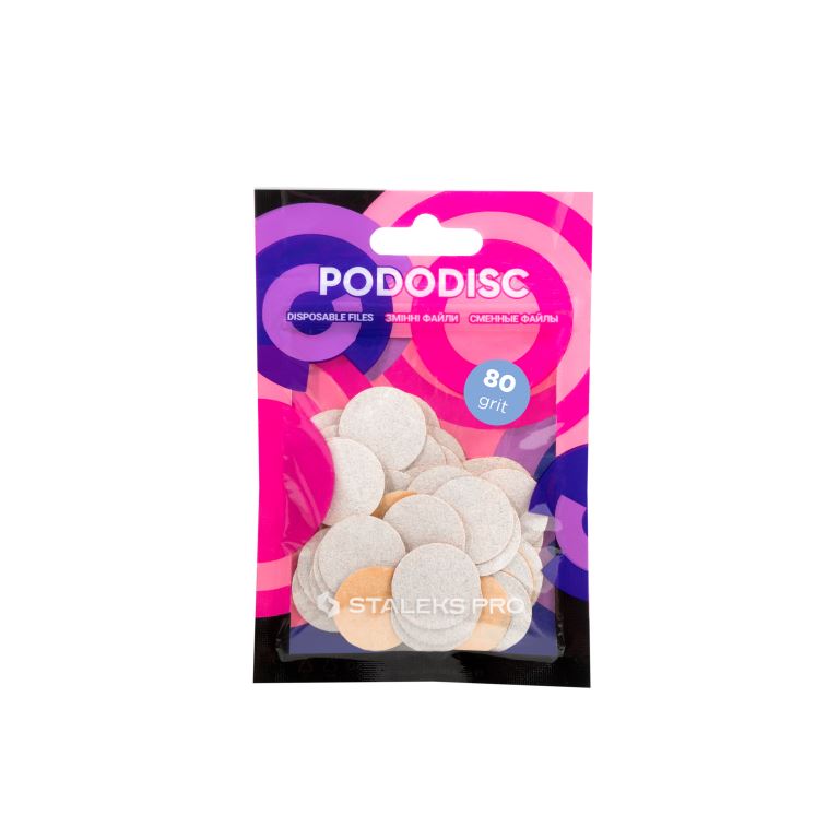 Recambio Pododisc 80Grit M|20mm 50uni Staleks Pro