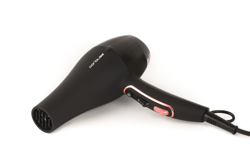 Secador Flow 2000W Black Zebra Corioliss