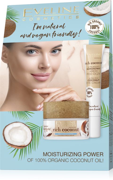 Set Coco Crema Facial + Contorno Ojos Eveline