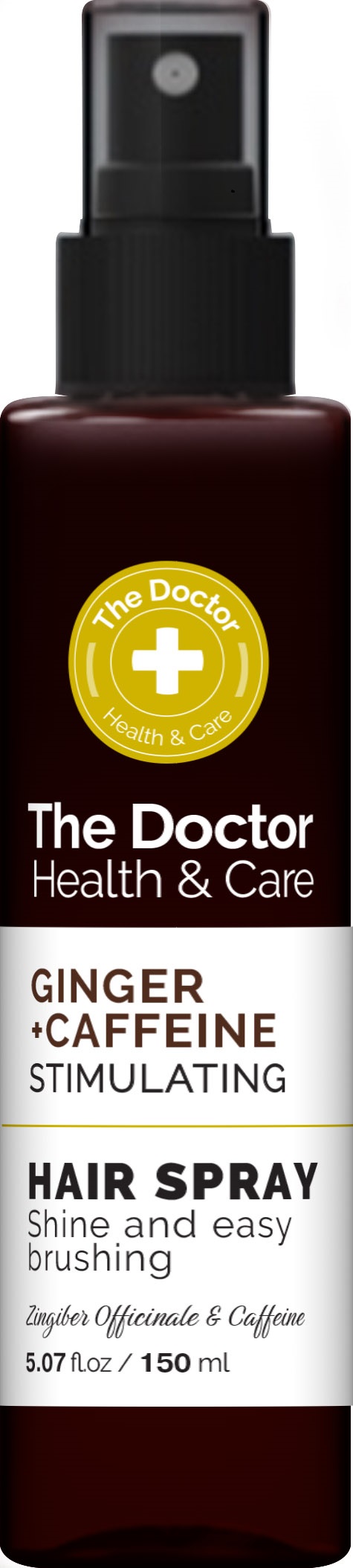 Spray Estimulante Jengibre + Cafeína 150ml The Doctor