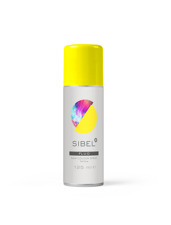 Spray Fantasia Fluo Amarillo 125ml Sibel