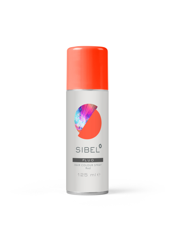 Spray Fantasia Fluo Rojo 125ml Sibel