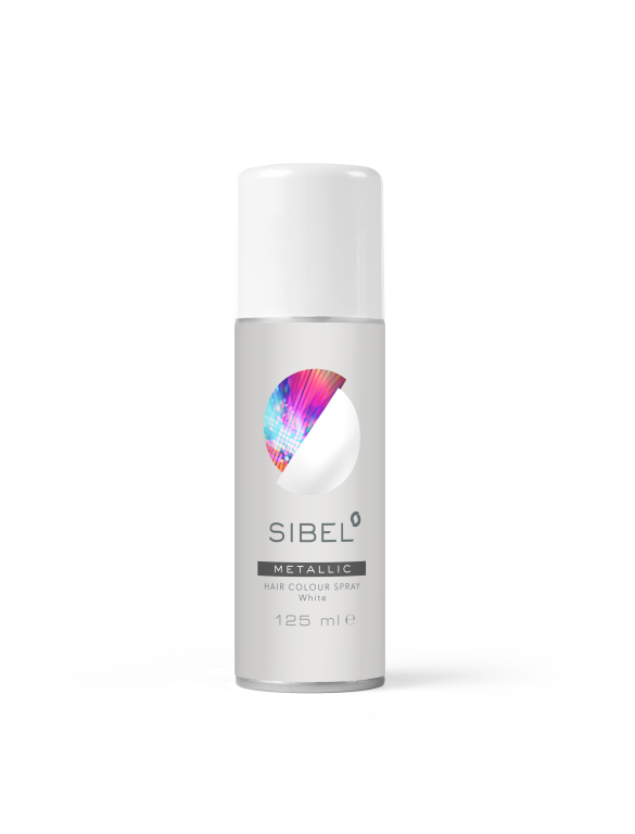 Spray Fantasia Metallic Blanco 125ml Sibel