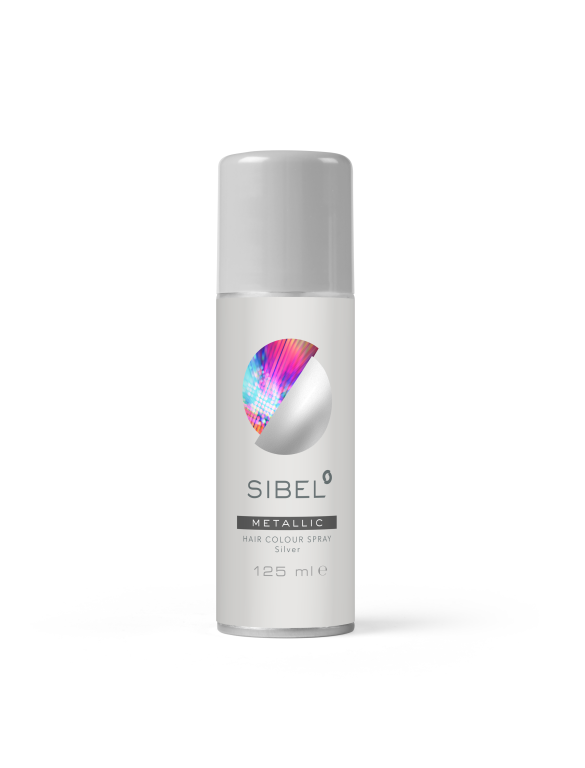 Spray Fantasia Metallic Plata 125ml Sibel