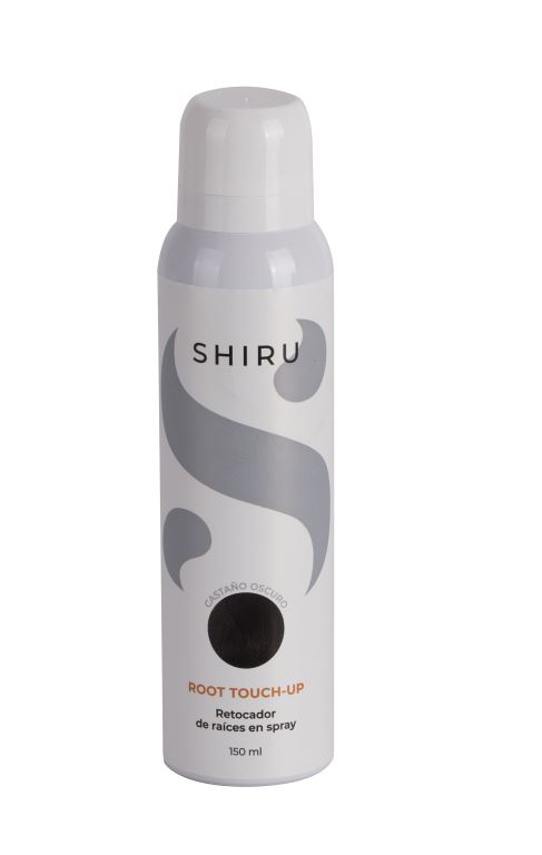 Spray Retoque Castaño Oscuro 150ml Shiru