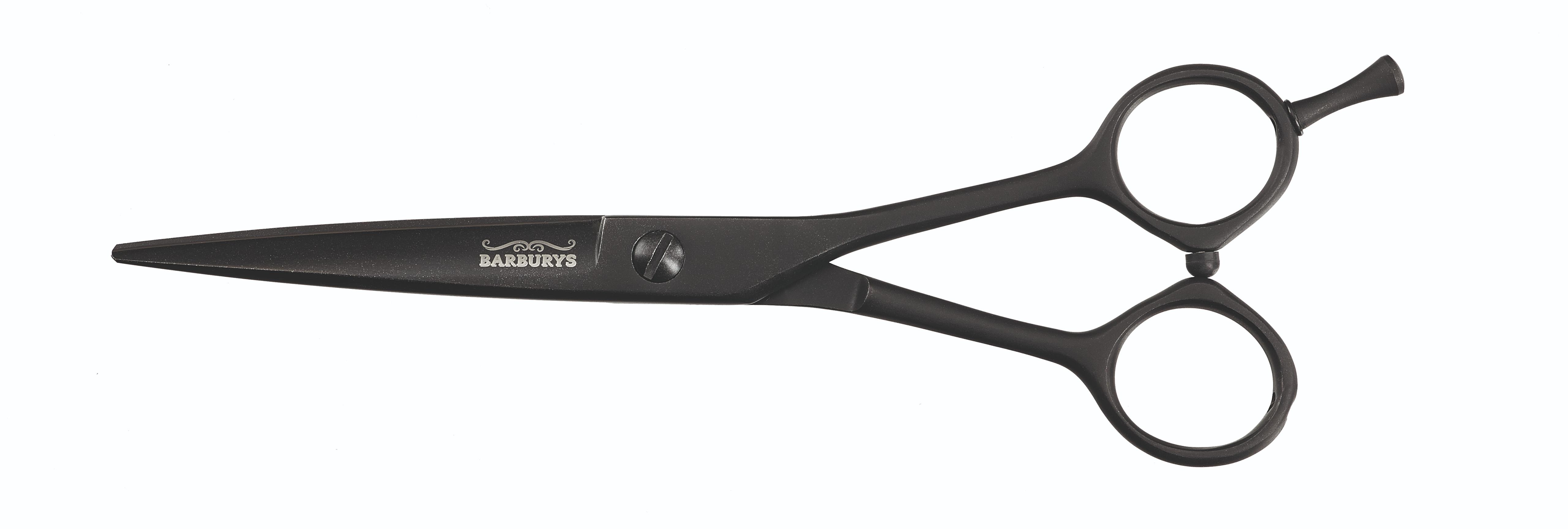 Tijera Barbero Sky 6" Negra Barburys