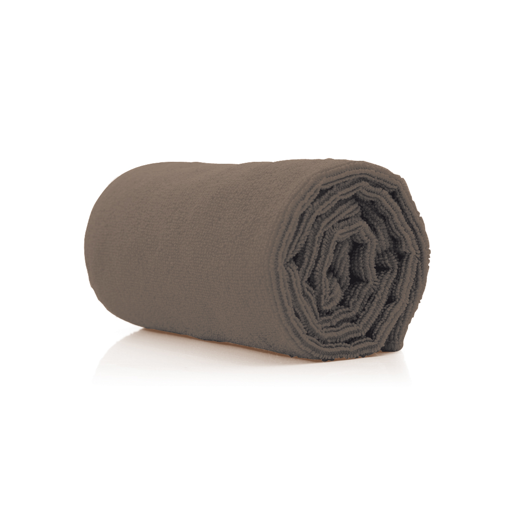 Toalla Microfibra Marron 10uni. Bifull