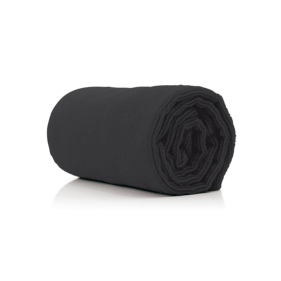 Toalla Microfibra Negra 10uni. Bifull