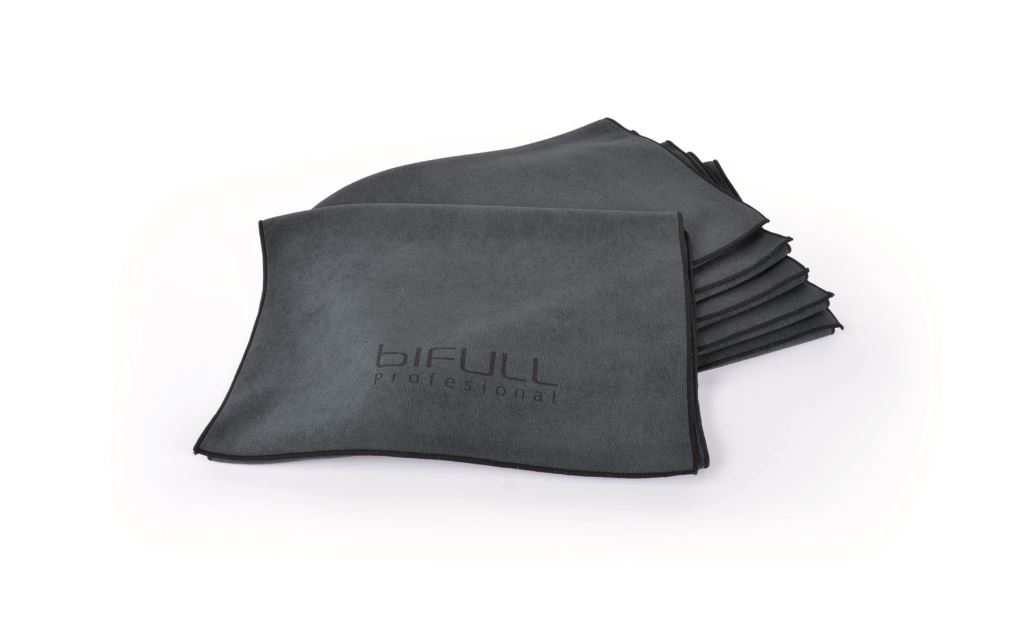 Toallas Microfibra (75x35cm) Negras 6uni Bifull