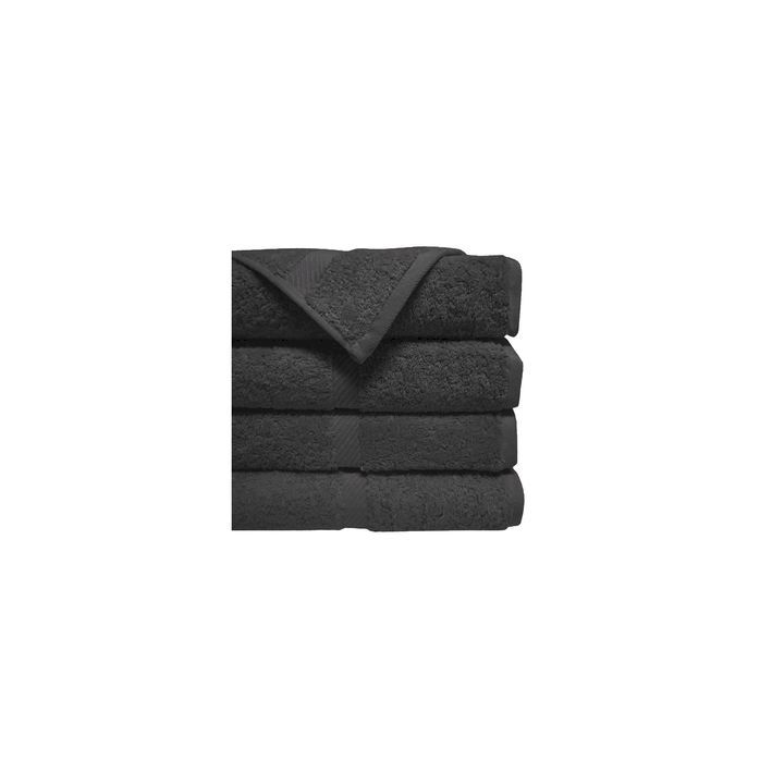 Toallas Negras 40x80 12uni EuroStil