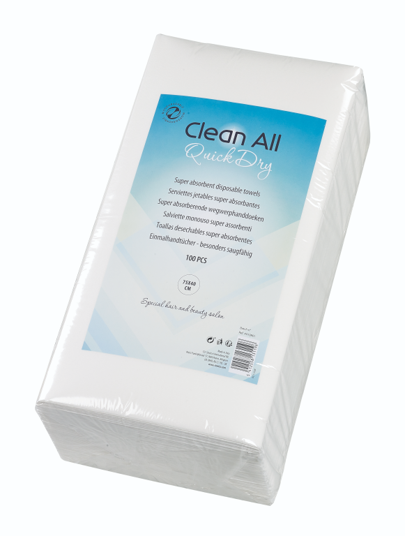Toallas desechables Clean All 40x75cm 100uni Sibel